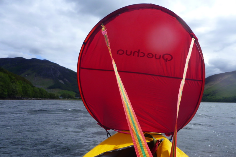 thumbnail image 2 of Inflatable Windsurf Sail With Backpack - Portable Downwind Sail For Kayaks & Boats 2 of 9