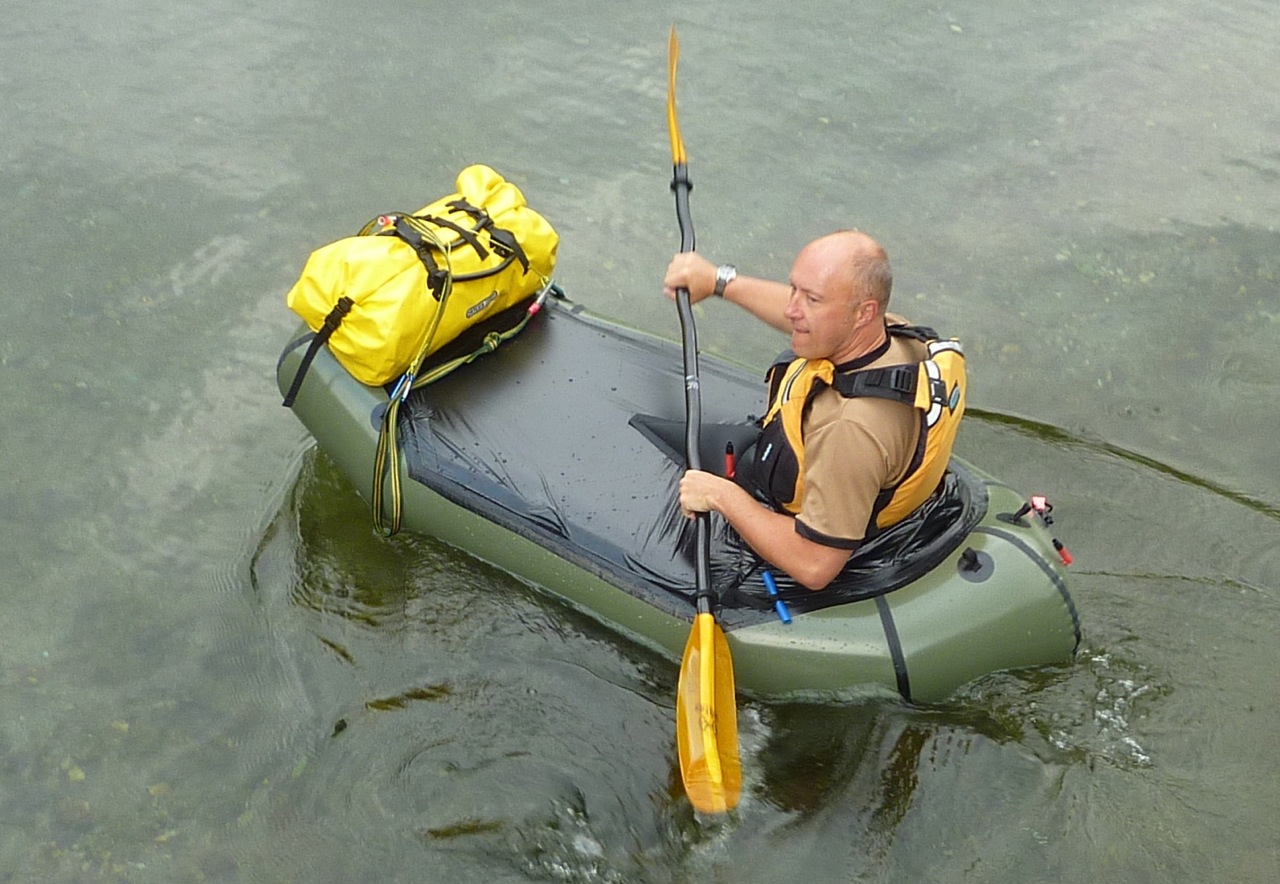 Pacet Raft Packrafting the Medway on Ice | Inflatable Kayaks & Packrafts